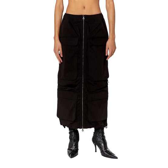 Women O-Mirt Skirt - Black