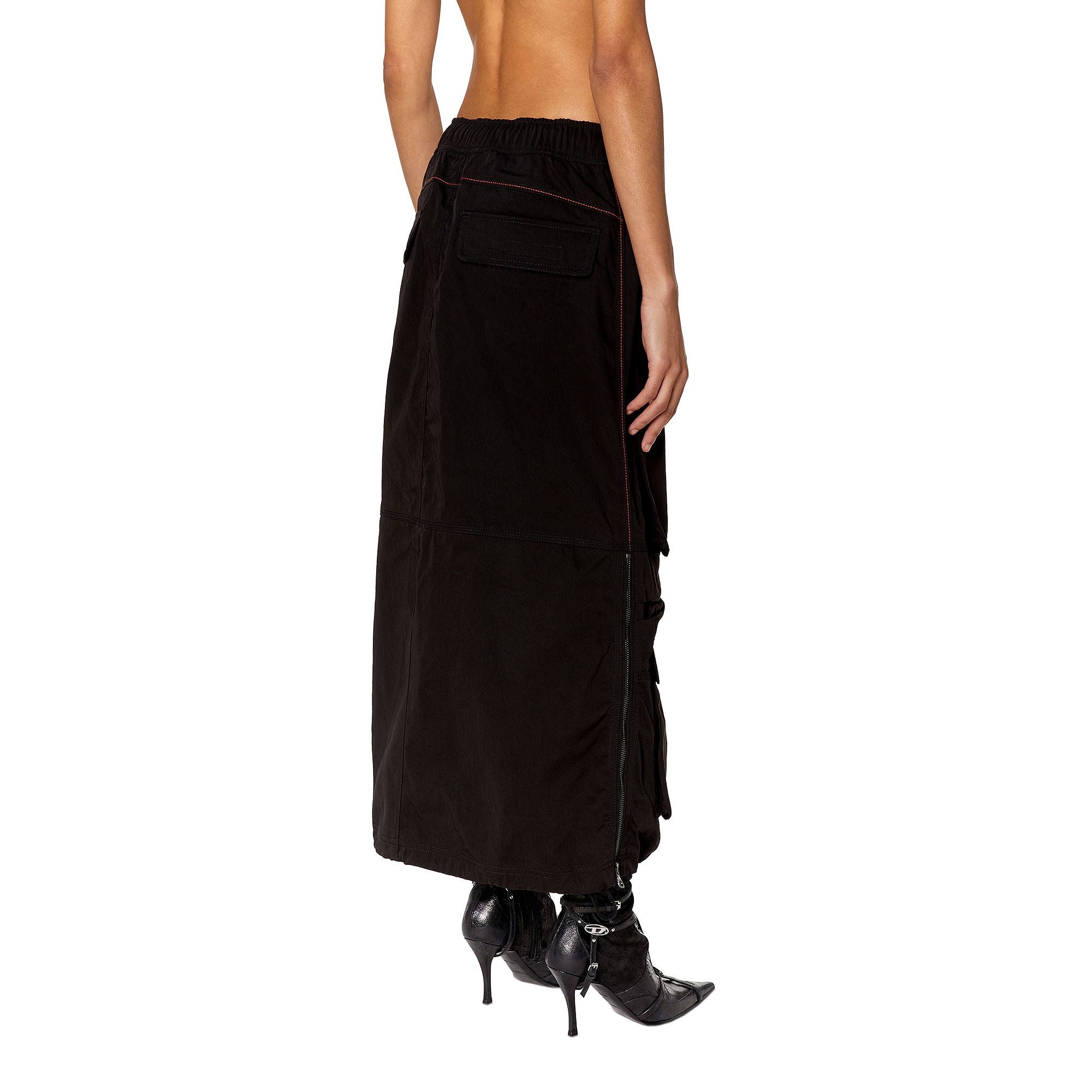 Women O-Mirt Skirt - Black