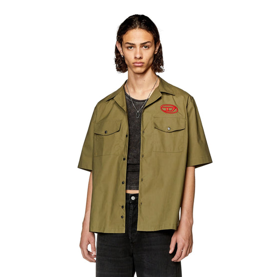 Men S-Mac-22-B Shirt - Ivy Green