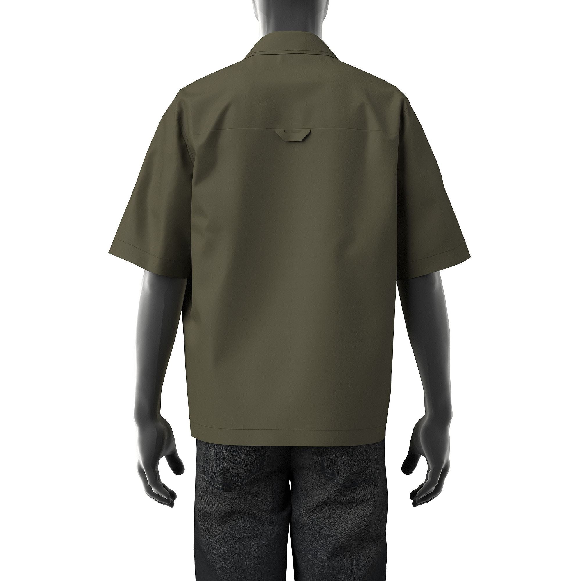Men S-Mac-22-B Shirt - Ivy Green
