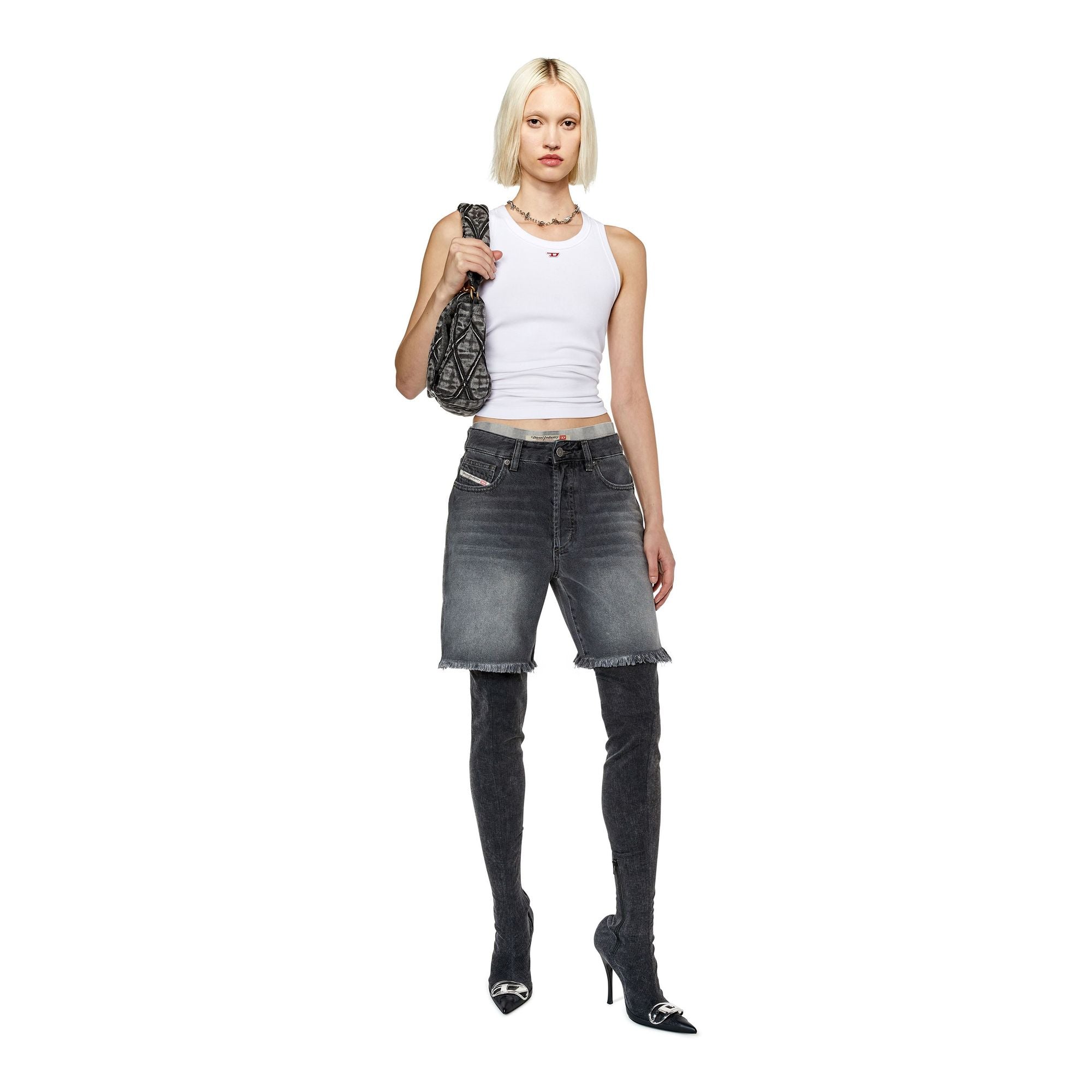 Women De-Amy Shorts - Charcoal