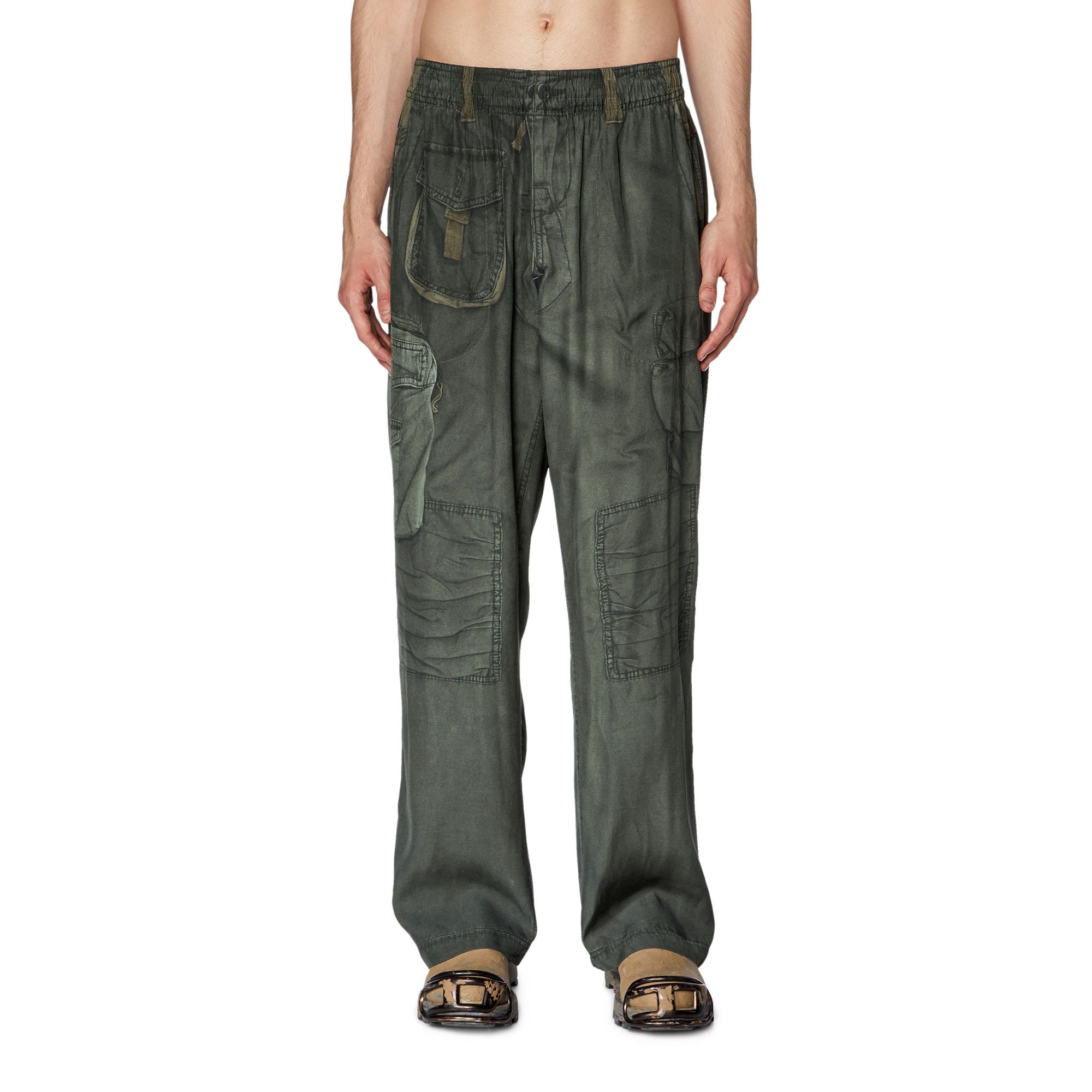 Men P-Fergy-Pop Trousers - Charcoal