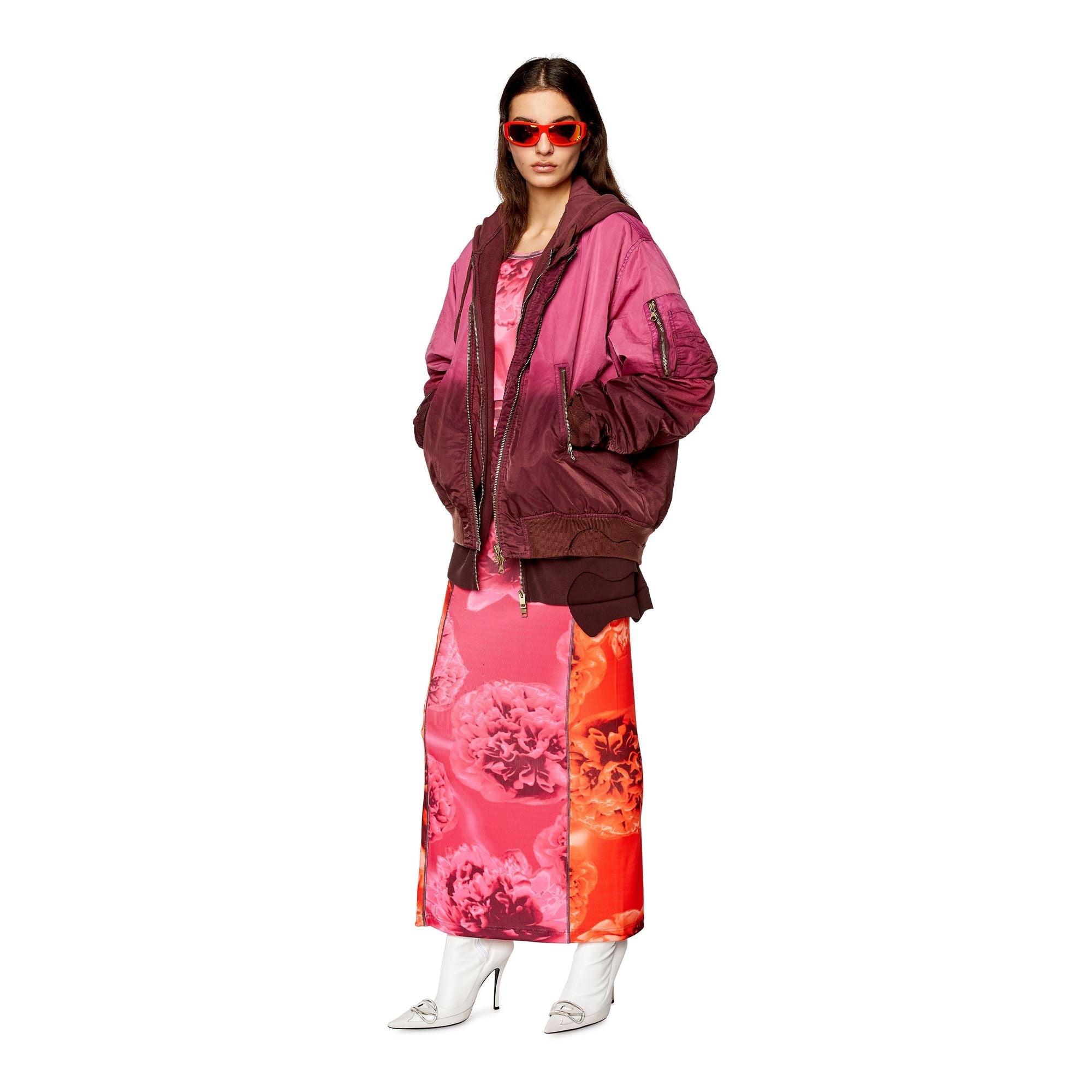 Women T-Ribal Top - Pink