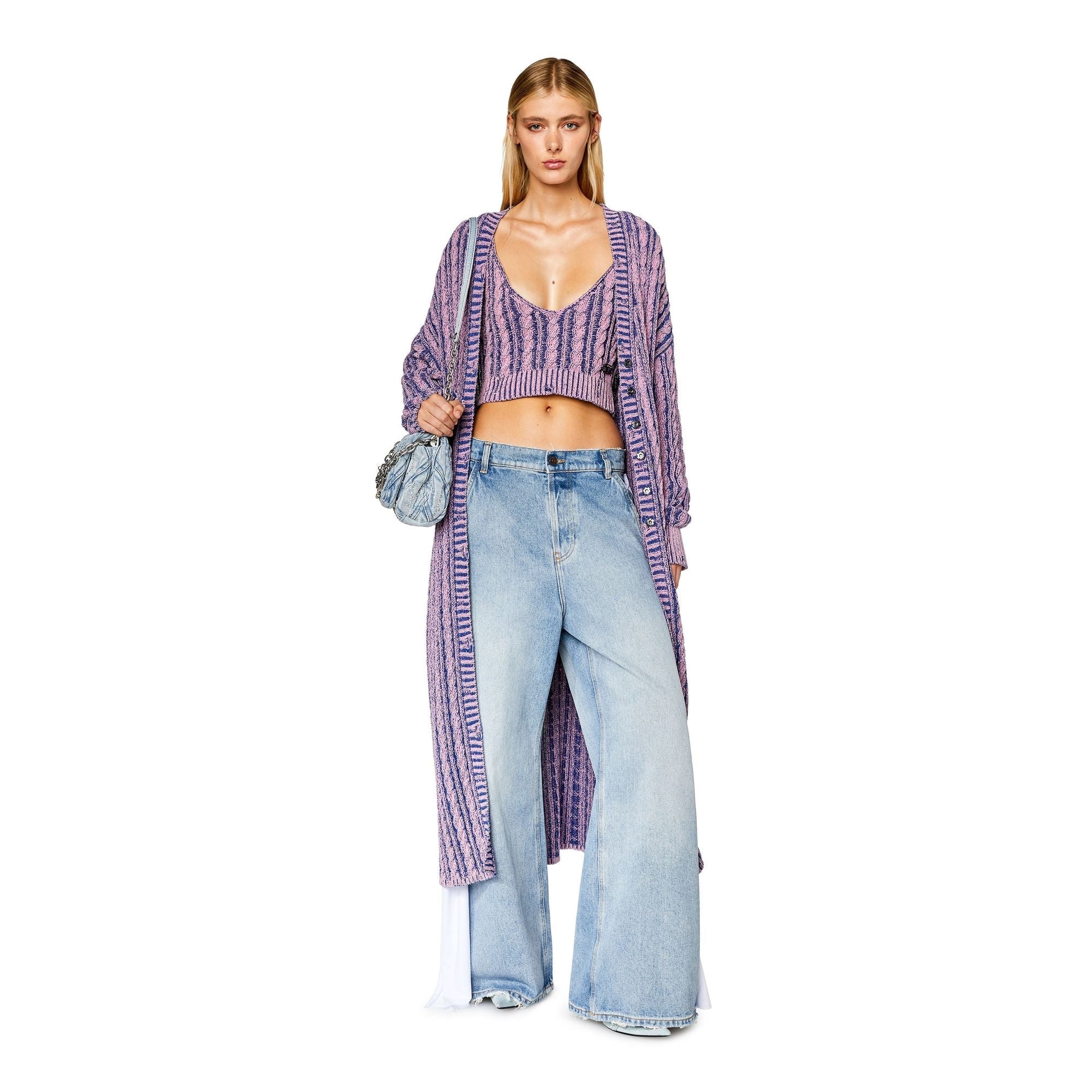 Women M-Panagia Knitwear - Orchid Smoke