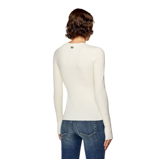 Women M-Peris Knitwear - Egret