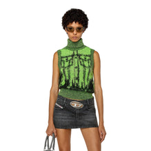 Women M-Sifnos Knitwear - Lime Punch