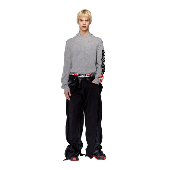Men D-Rise-S Trousers - Grey