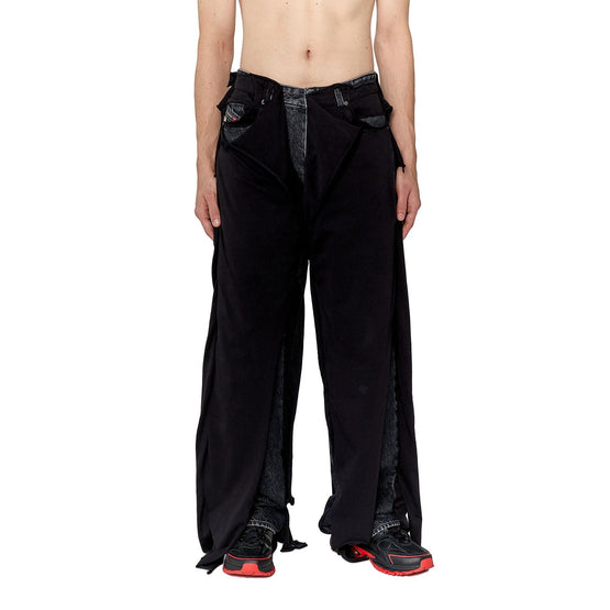 Men D-Rise-S Trousers - Grey