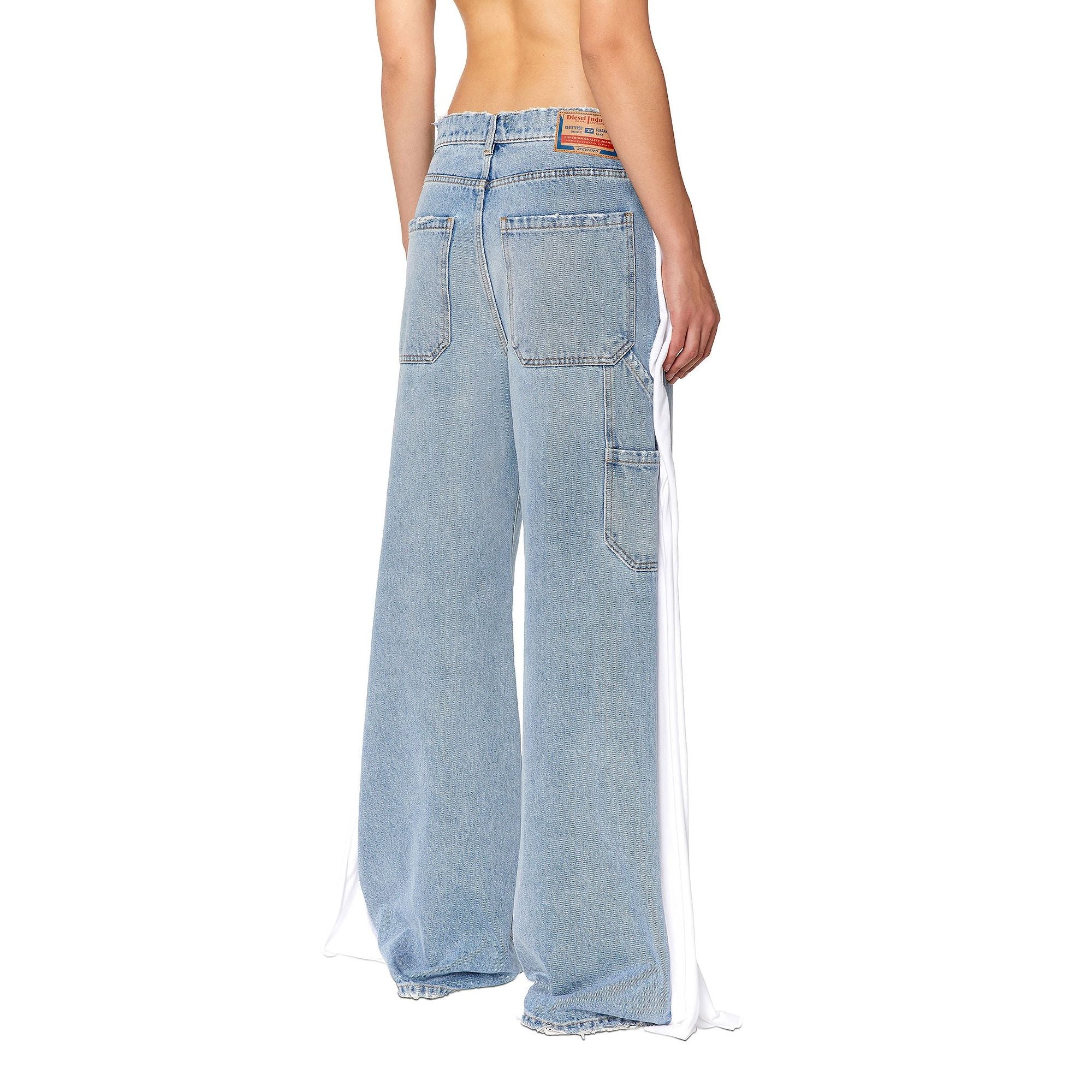 Women D-Sire-Work-S1 Trousers - Blue