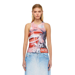 Women T-Finsi Top - Ivory Multi