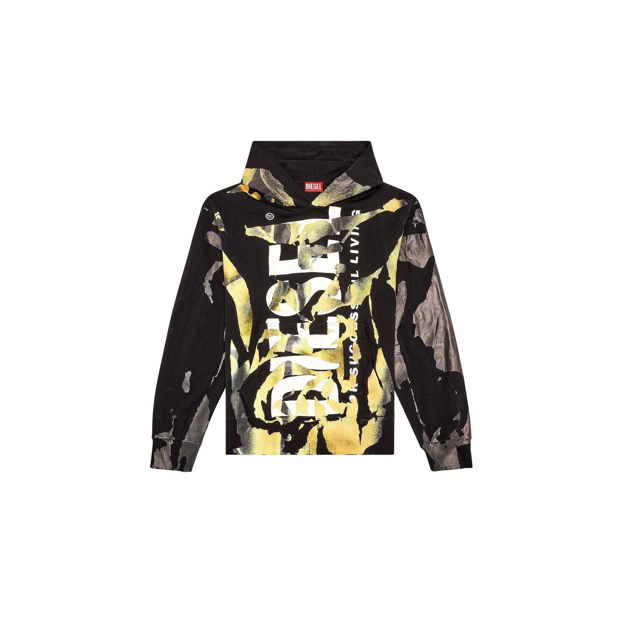 Men S-Mac-Hood-M1 Sweat-Shirt - Black