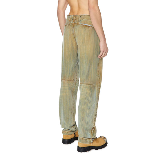 Men D-Gene-Fsd Trousers - Sand Beige