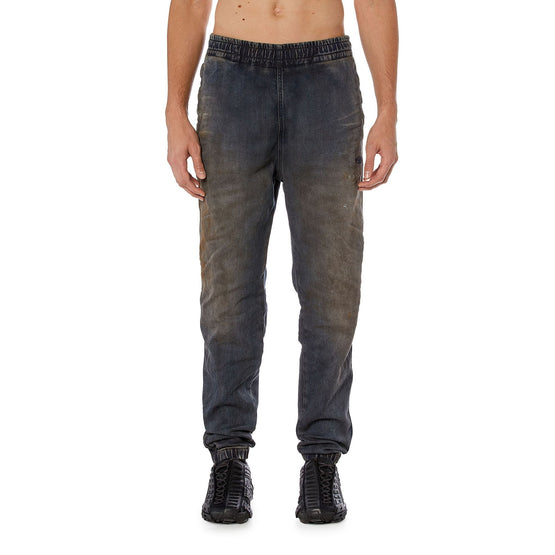 Men D-Lab Track Sweat Jeans - Navy