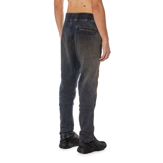 Men D-Lab Track Sweat Jeans - Navy