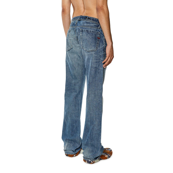 Men Backler Pant Rr Trousers - Blue