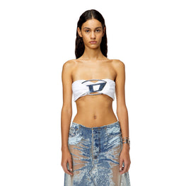 Women T-Benda Top - Bright White