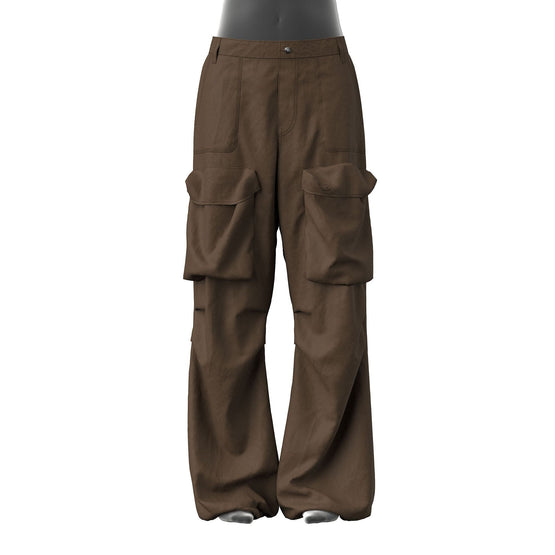 Women P-Malvarosa-New Trousers - Dark Earth