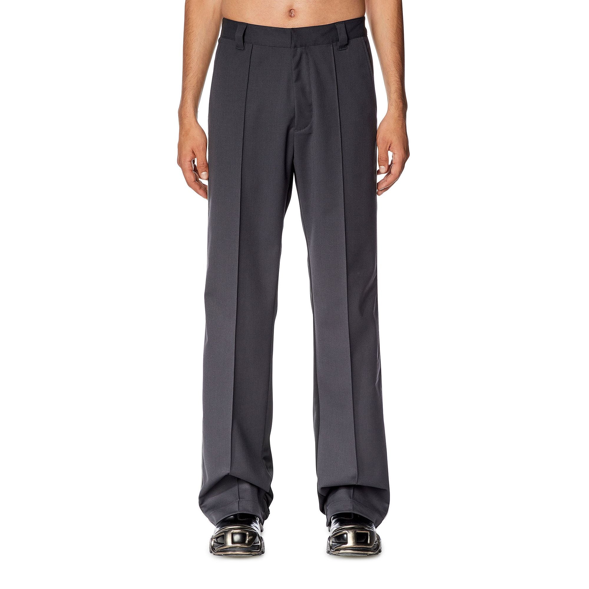 Men P-Devlin Trousers - Grey