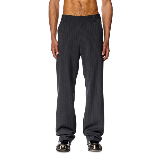 Men P-Wire Trousers - Grey