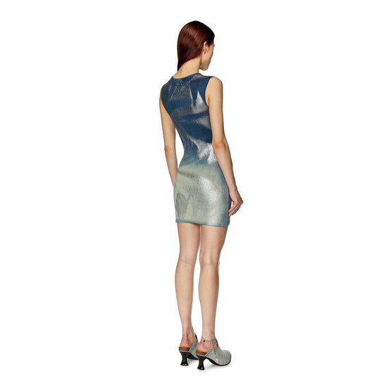 Women M-Idony Dress - Faded Denim