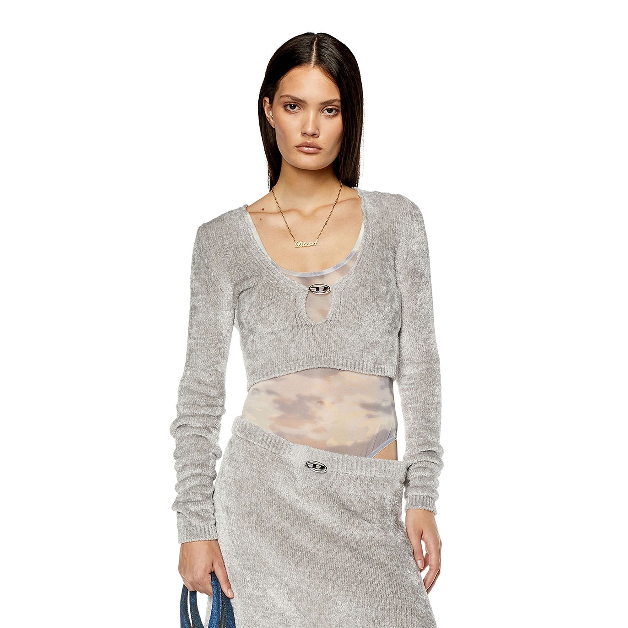 Women M-Cheryl Knitwear - Pelican