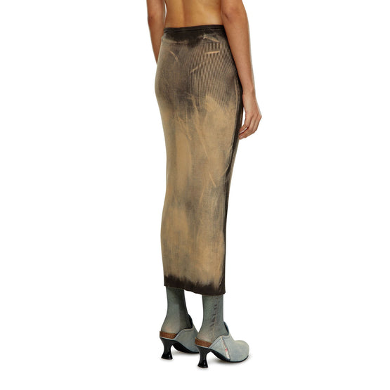 Women M-Delma Skirt - Sand Beige