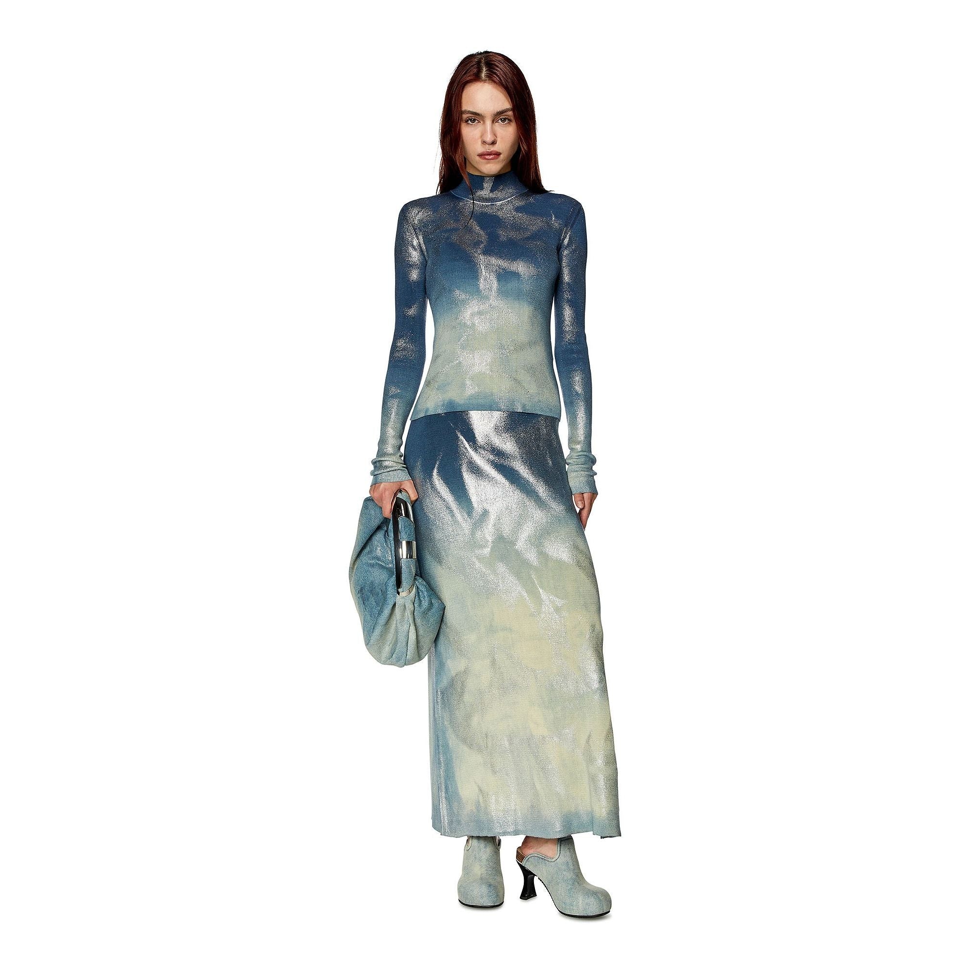 Women M-Ileen Knitwear - Faded Denim