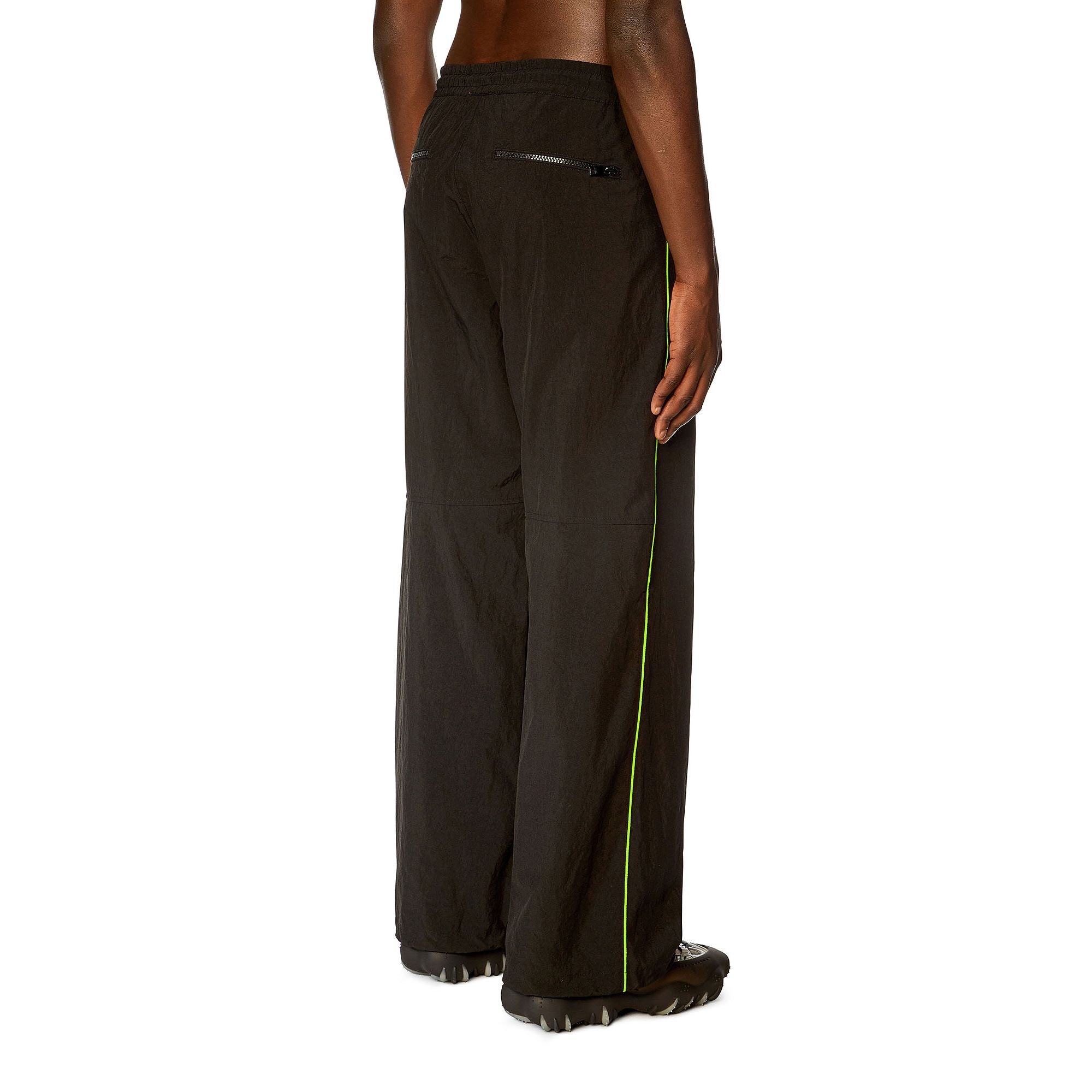 Men P-Gold-Tech Trousers - Black