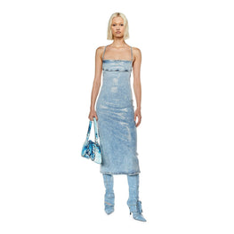 Women De-Held-S Dress - Blue