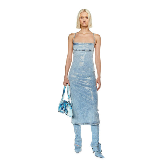 Women De-Held-S Dress - Blue