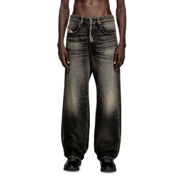 Men 2001 D-Macro L.30 Trousers - Navy