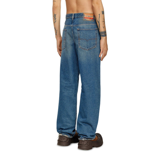 Men 2001 D-Macro L.30 Trousers - Navy