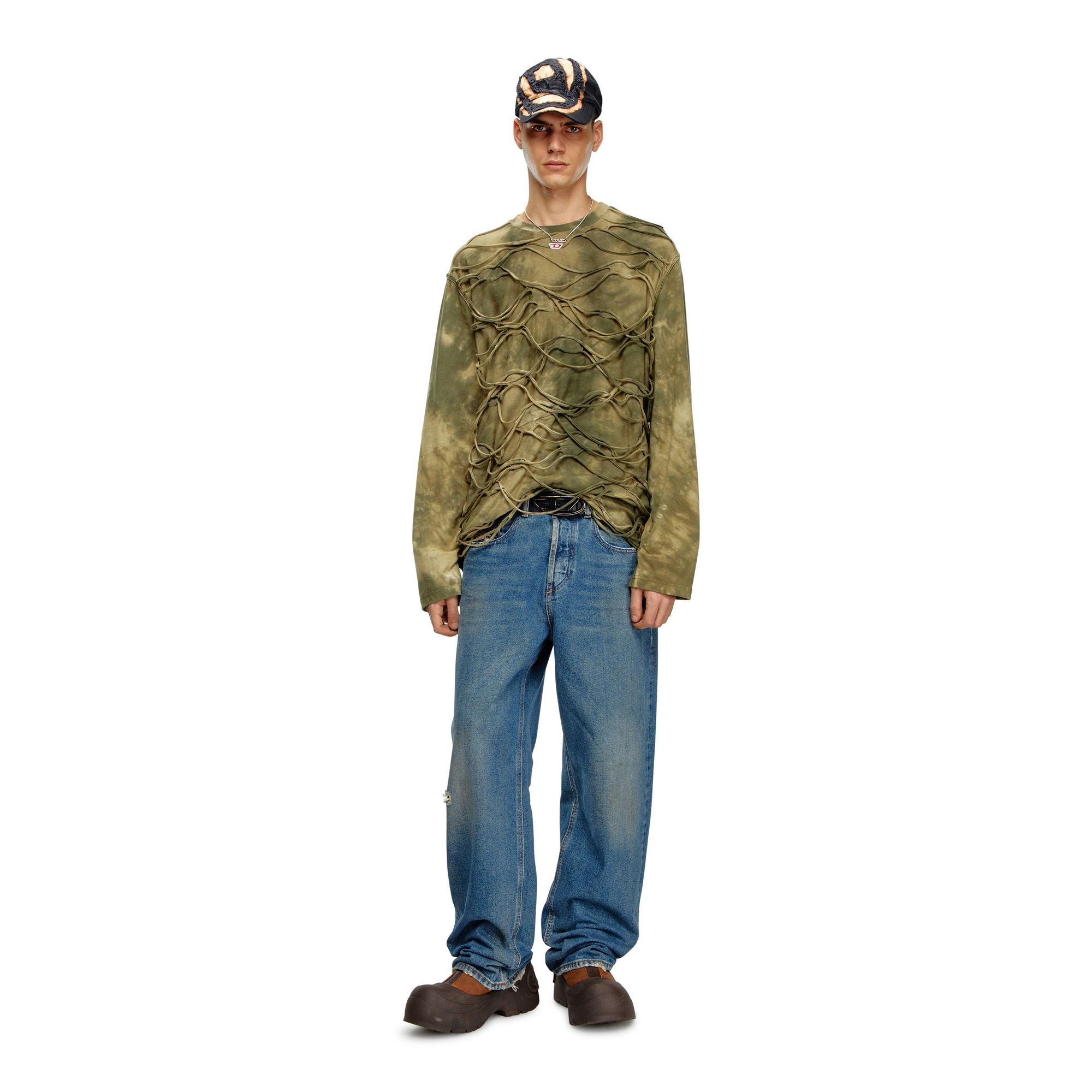 Men 2001 D-Macro L.30 Trousers - Navy
