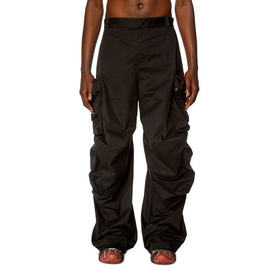 Men P-Huges-New Trousers - Black