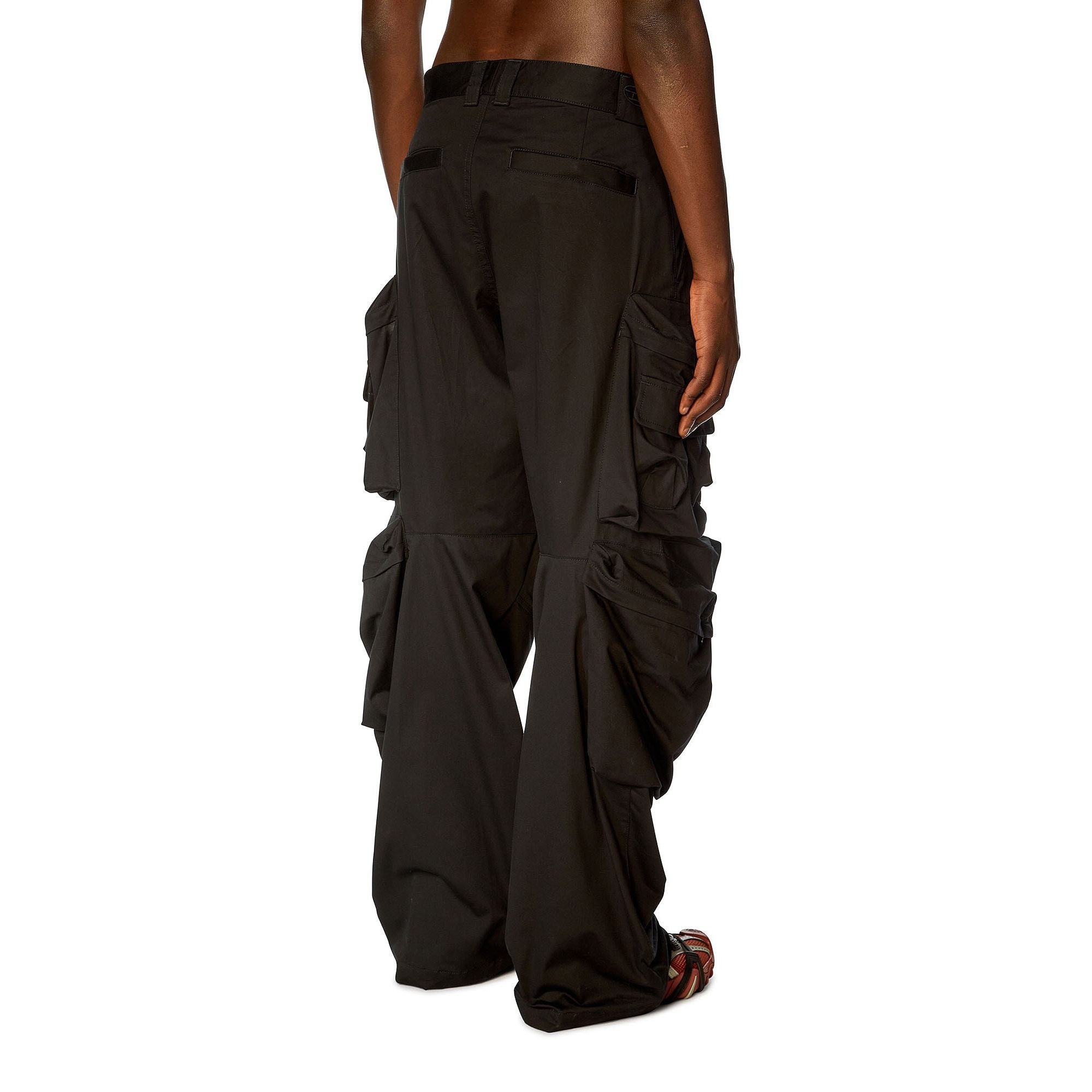 Men P-Huges-New Trousers - Black
