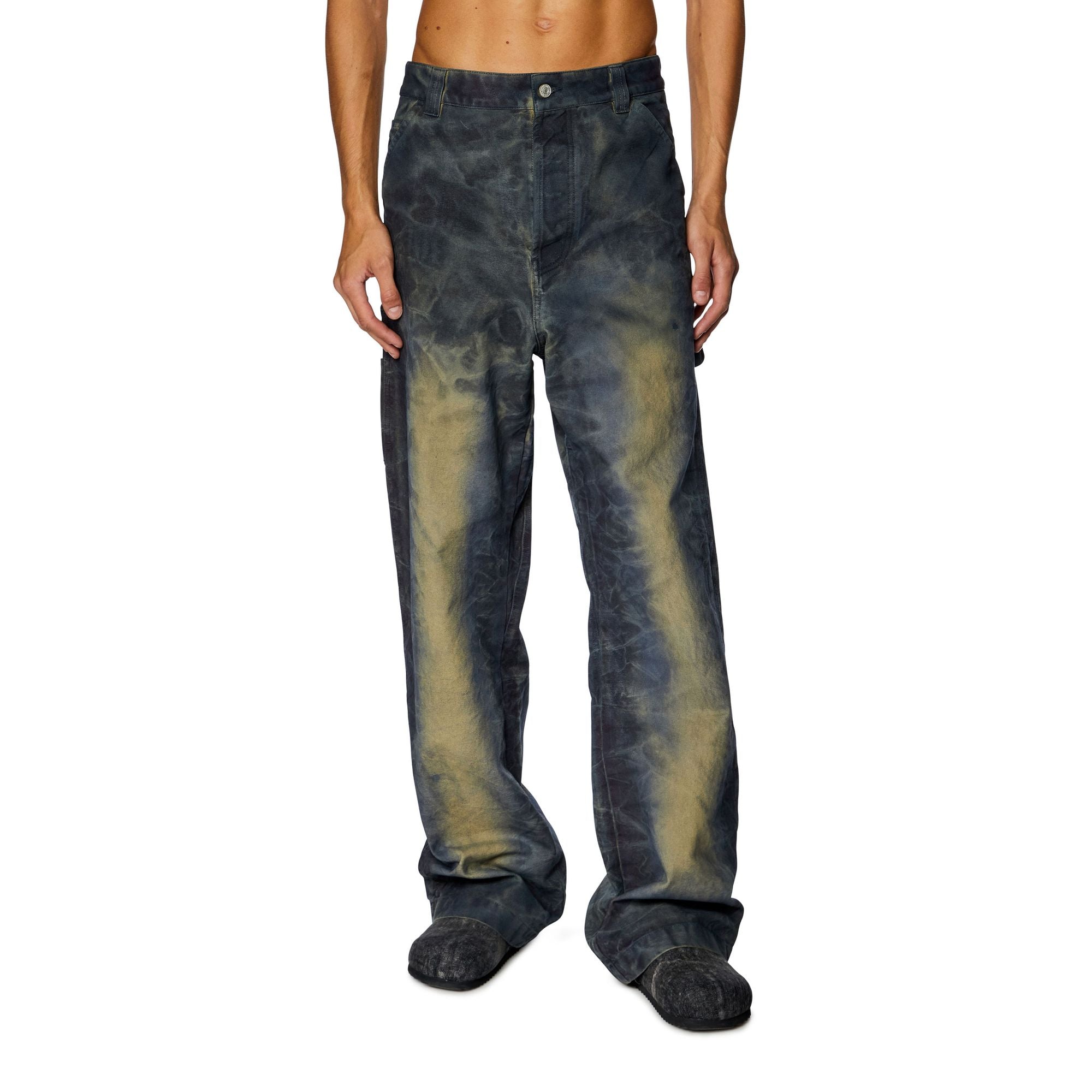 Men P-Livery Trousers - Navy