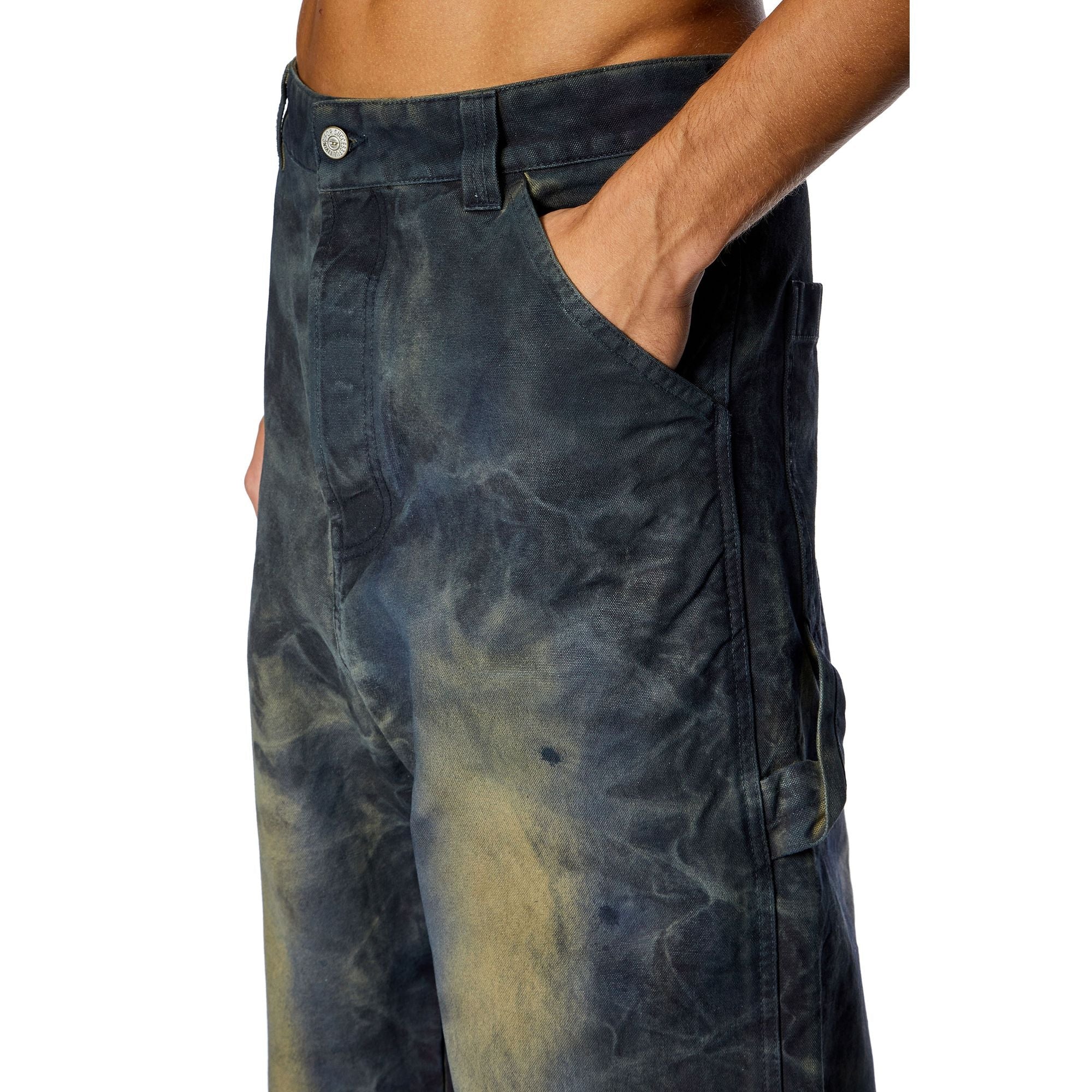 Men P-Livery Trousers - Navy