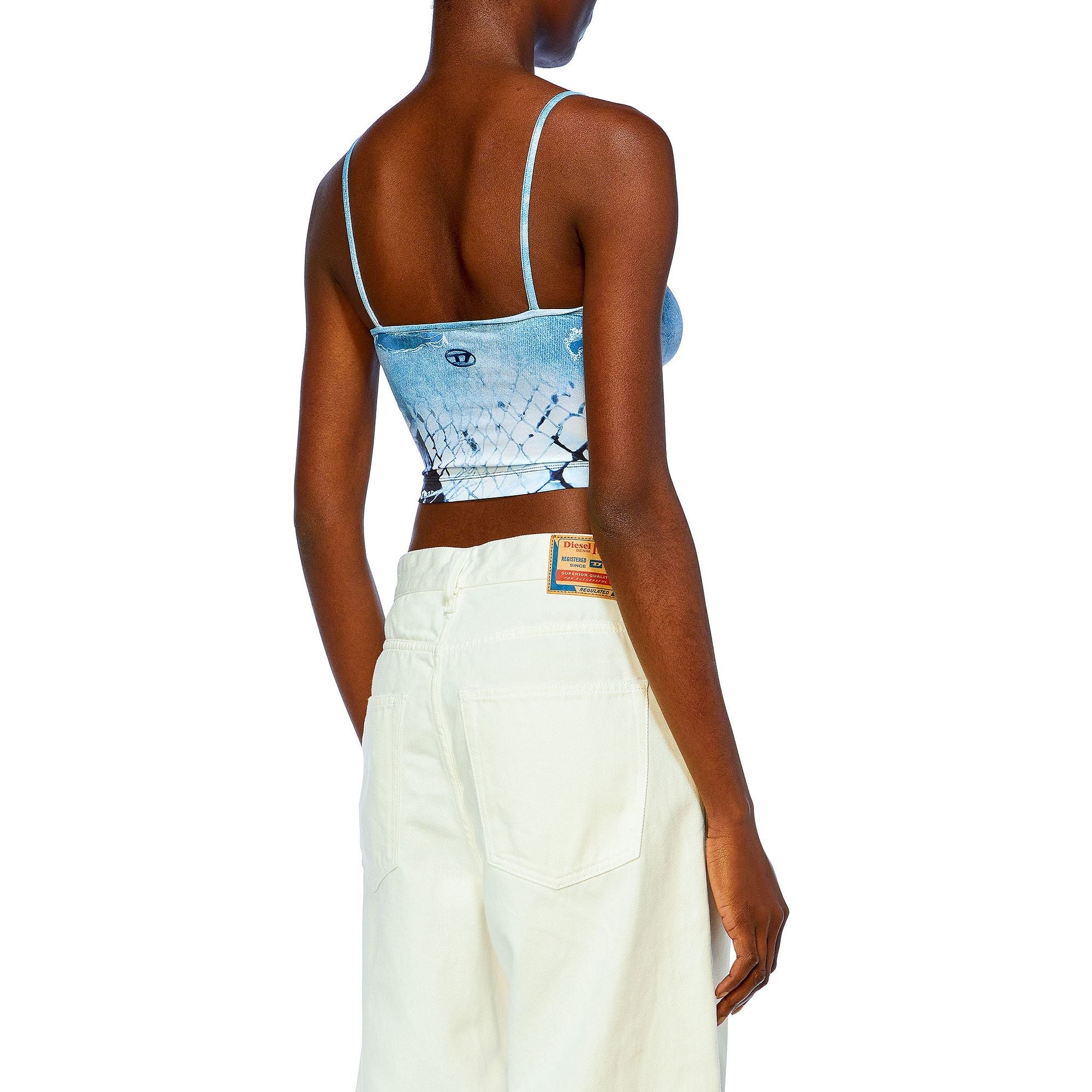 Women T-Halsy Top - Blue
