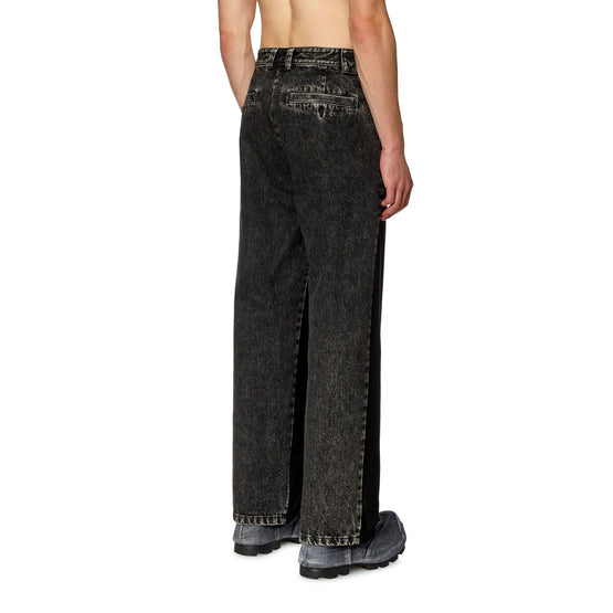 Men P-Wire-A Trousers - Black