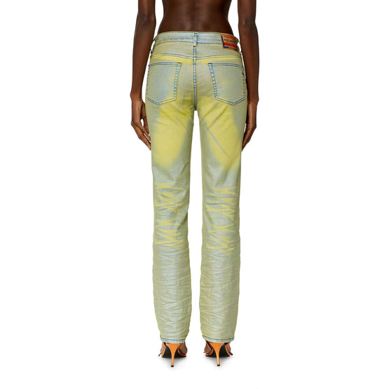 Women 1989 D-Mine-S Trousers - Yellow Blue