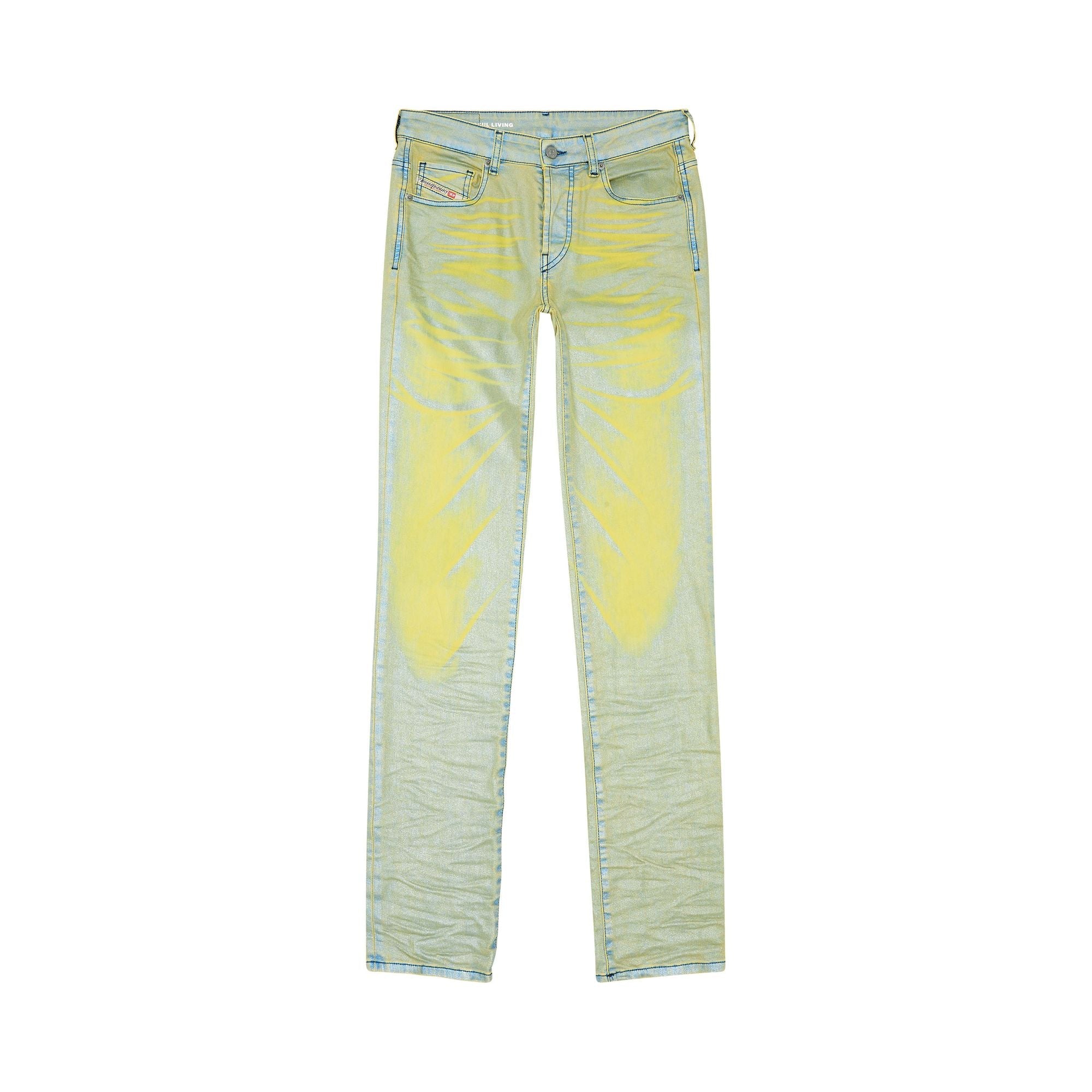 Women 1989 D-Mine-S Trousers - Yellow Blue
