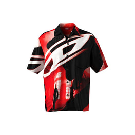 Men Bmowt-Adrian Shirt - Black/White/Red