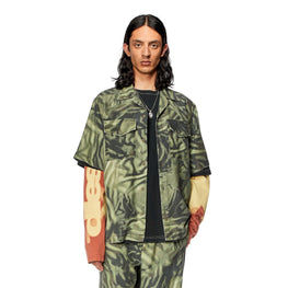 Men S-Sam-Zebra Shirt - Khaki