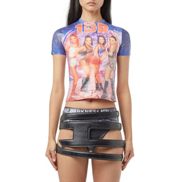 Women T-Jodie Top - Pink Tint