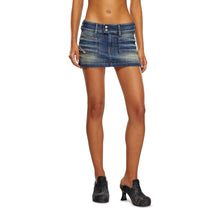 Women De-Hush-Mini Skirt - Navy