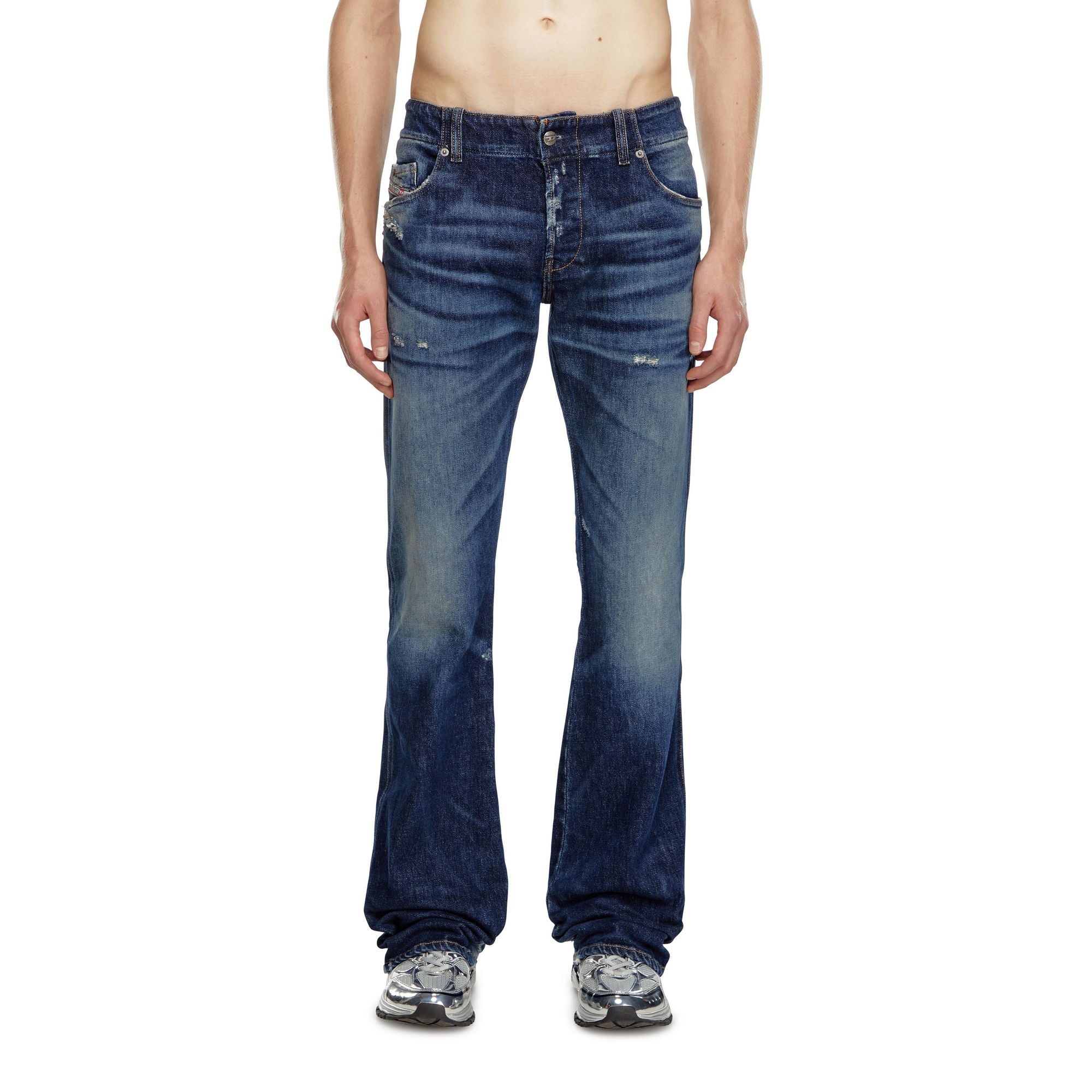 Men D-Backler L.30 Trousers - Navy