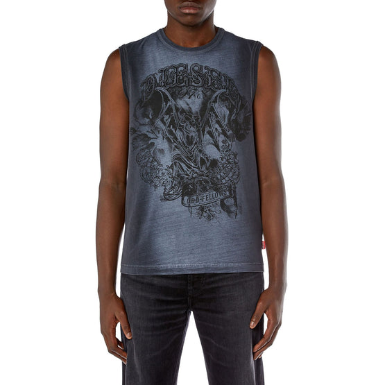 Men T-Bisco-Q1 Top - Black
