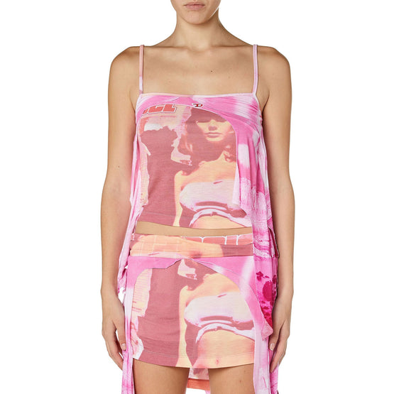 Women T-Malo-P1 Top - Pink Tint