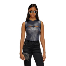 Women T-Vezzy Top - Dark Grey