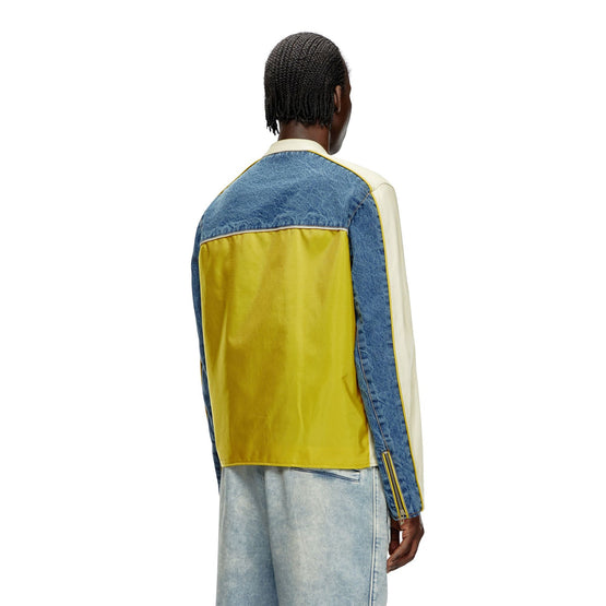 Men L-Leopol Jacket - Blue Multi